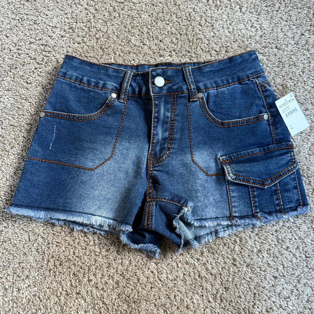 PTCL stitched denim cutoff shorts - size 26
